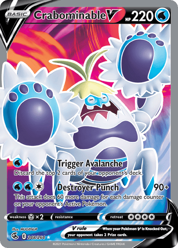 Crabominable V - Fusion Strike 248