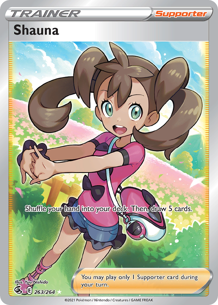 Shauna – Fusion Strike 263/264 Pokémon card