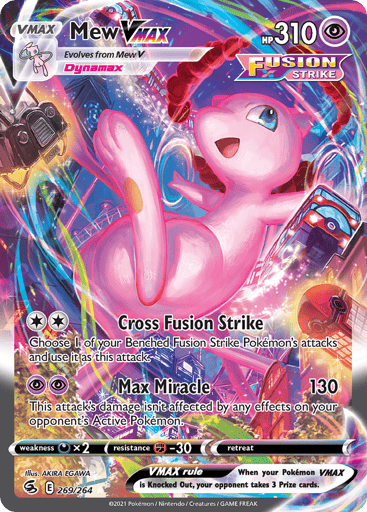 Mew VMAX - Fusion Strike 269