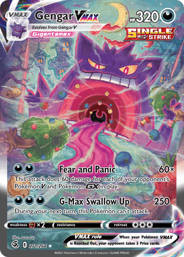 Gengar VMAX - Fusion Strike 271