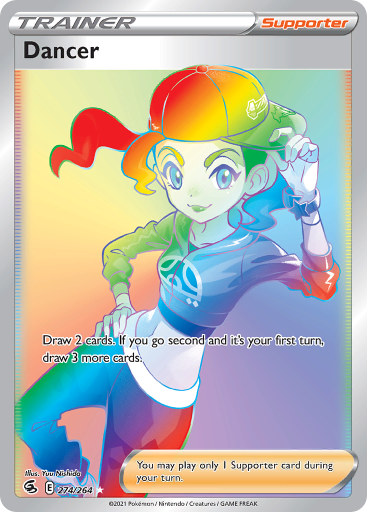 Dancer – Fusion Strike 274/264 Pokémon card