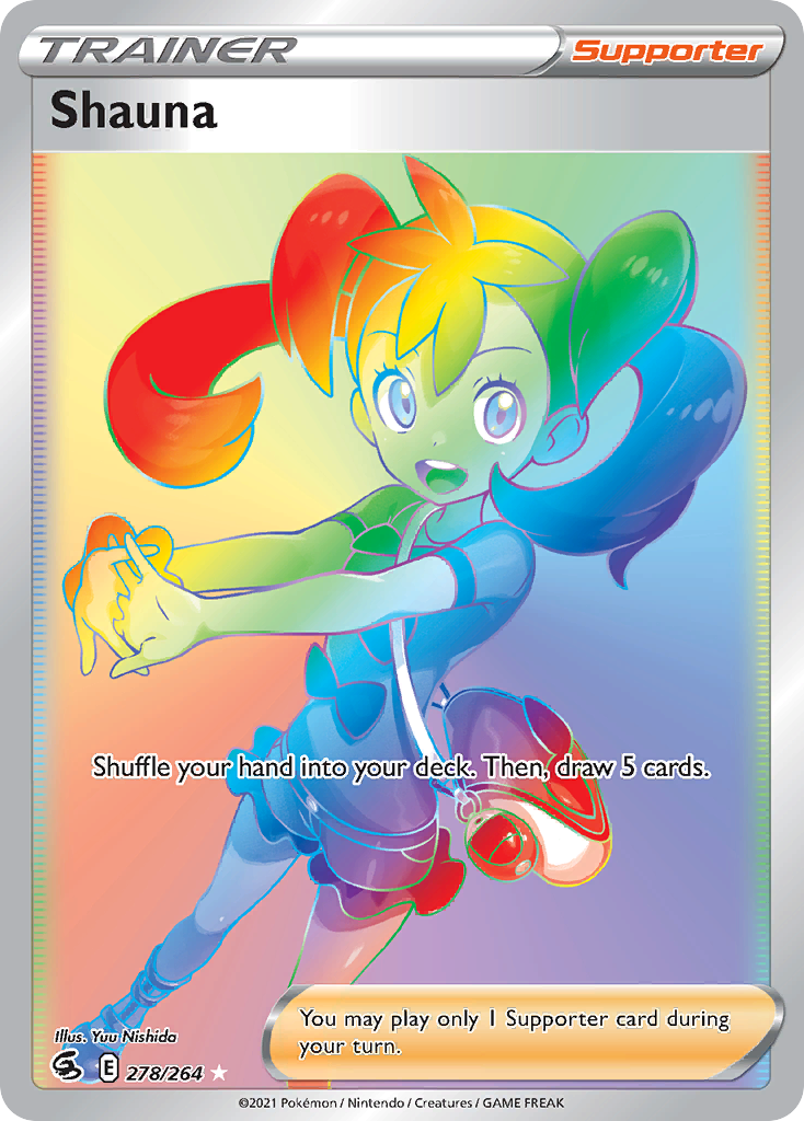 Shauna – Fusion Strike 278/264 Pokémon card