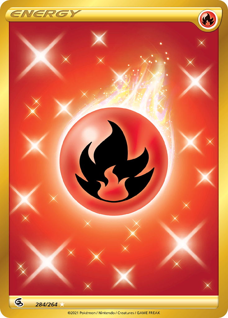 Fire Energy – Fusion Strike 284/264 Pokémon card
