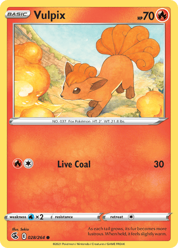 Vulpix - Fusion Strike 28