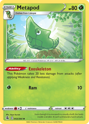 Metapod - Fusion Strike 2