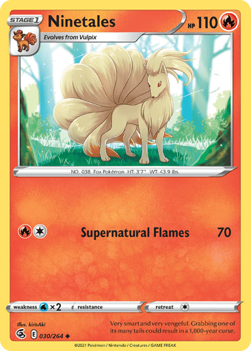 Ninetales - Fusion Strike 30