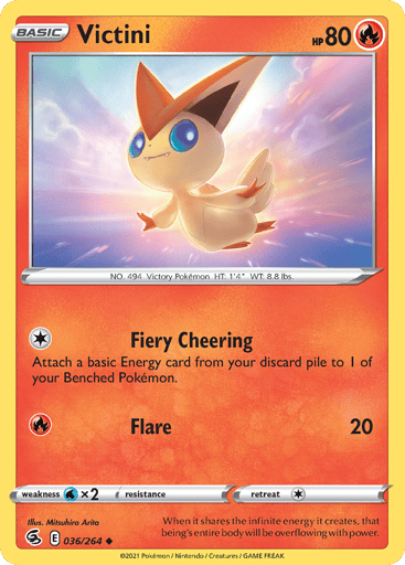 Victini - Fusion Strike 36