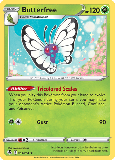 Butterfree - Fusion Strike 3