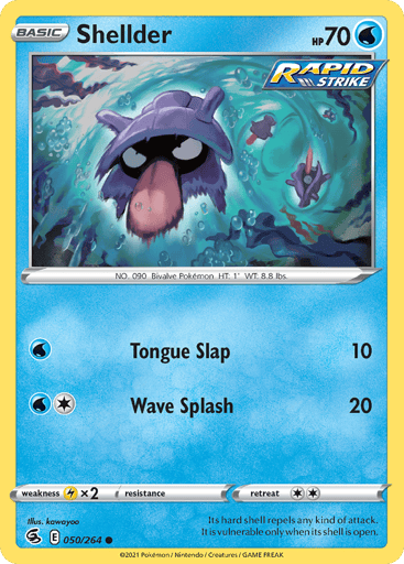Shellder - Fusion Strike 50