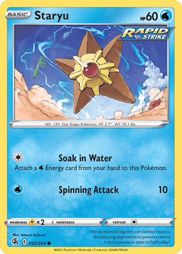 Staryu - Fusion Strike 52