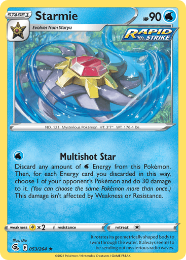 Starmie - Fusion Strike 53