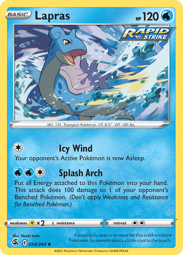 Lapras - Fusion Strike 54
