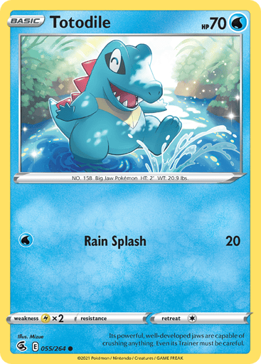 Totodile - Fusion Strike 55
