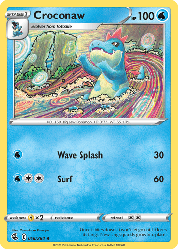 Croconaw - Fusion Strike 56