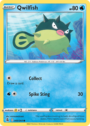 Qwilfish - Fusion Strike 60