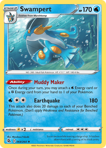 Swampert - Fusion Strike 64