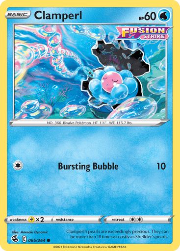 Clamperl - Fusion Strike 65