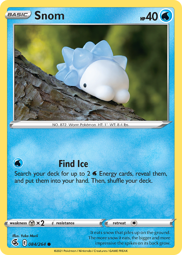 Snom – Fusion Strike 084/264 Pokémon card