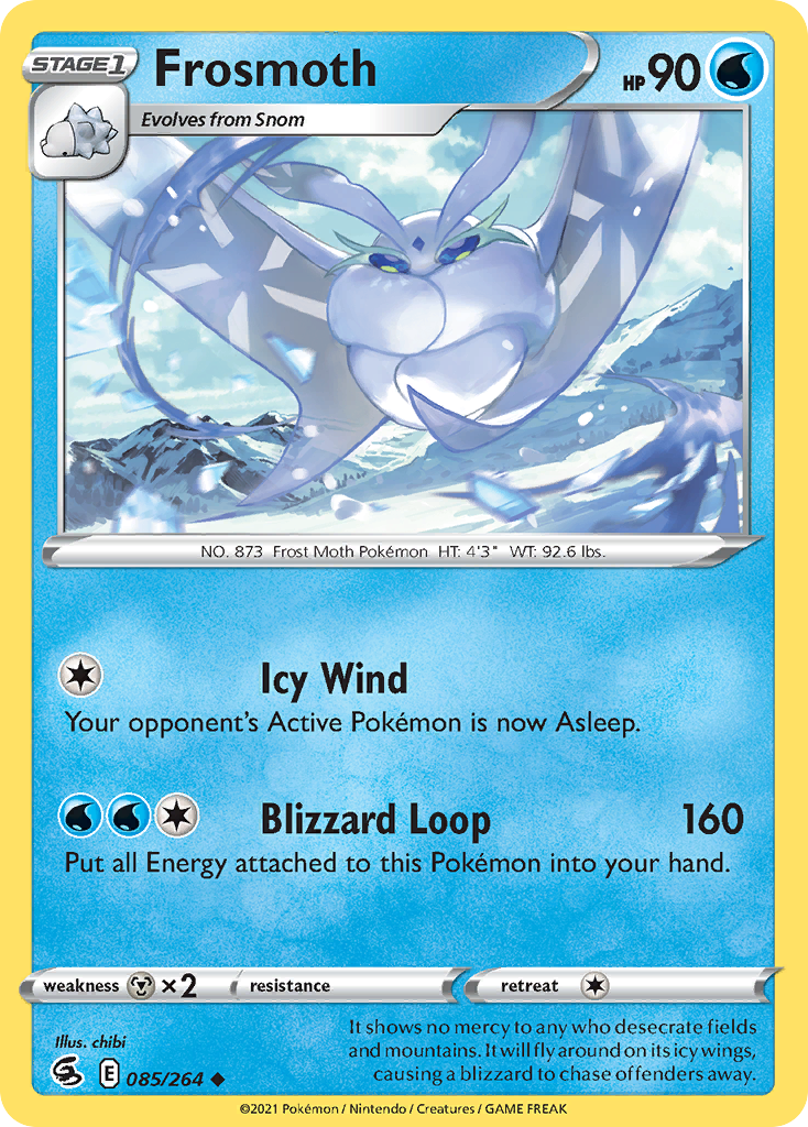 Frosmoth – Fusion Strike 085/264 Pokémon card