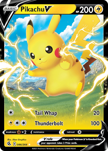 Pikachu V - Fusion Strike 86