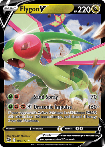 Flygon V - Brilliant Stars 106