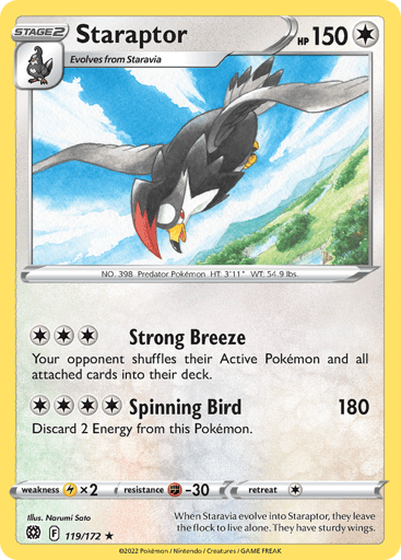 Staraptor - Brilliant Stars 119