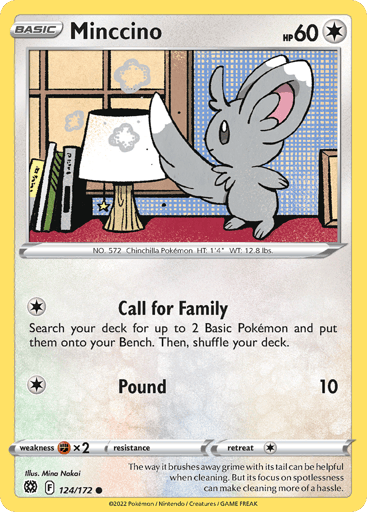 Minccino - Brilliant Stars 124