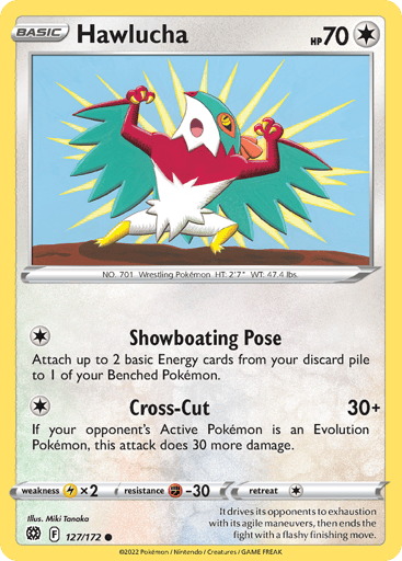 Hawlucha - Brilliant Stars 127