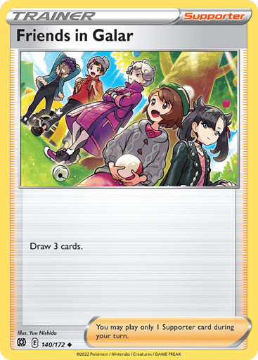 Friends in Galar - Brilliant Stars 140