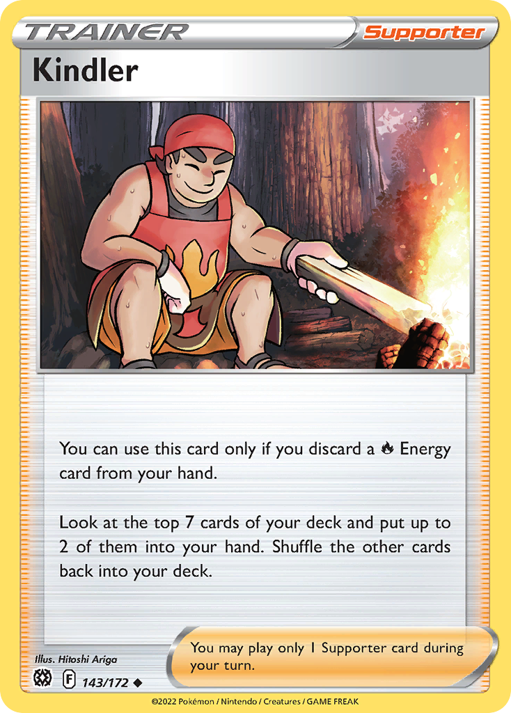 Kindler – Brilliant Stars 143/172 Pokémon card