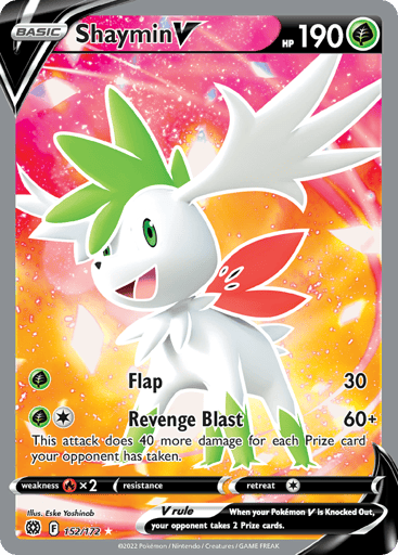 Shaymin V - Brilliant Stars 152