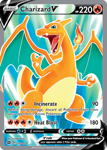 Charizard V - Brilliant Stars 153