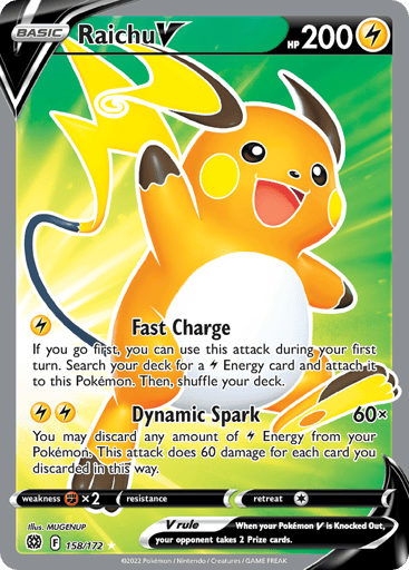 Raichu V - Brilliant Stars 158