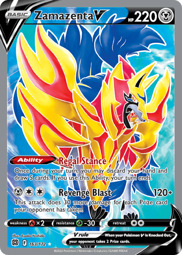 Zamazenta V - Brilliant Stars 163
