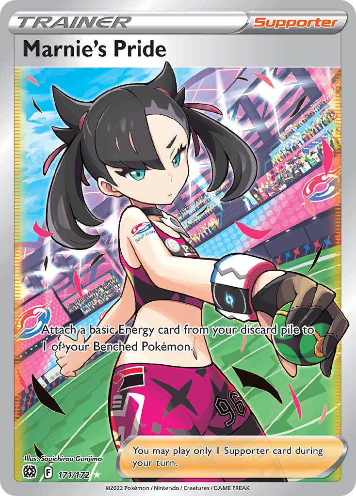 Marnie's Pride – Brilliant Stars 171/172 Pokémon card
