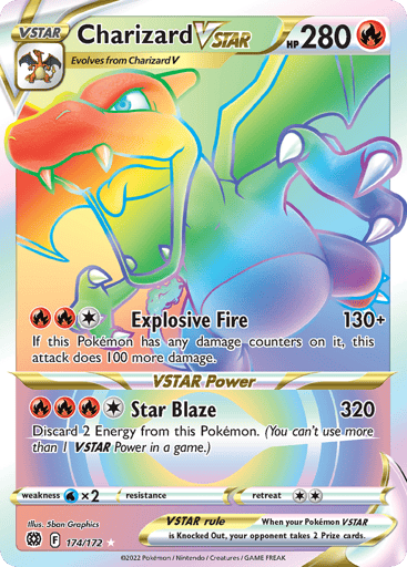 Charizard VSTAR - Brilliant Stars 174