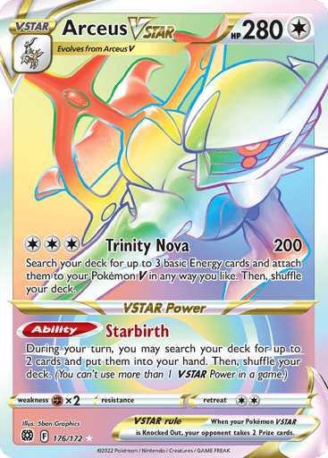 Arceus VSTAR - Brilliant Stars 176