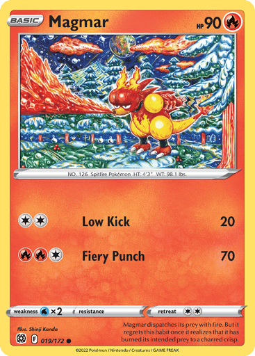 Magmar - Brilliant Stars 19