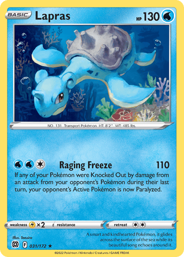 Lapras - Brilliant Stars 31