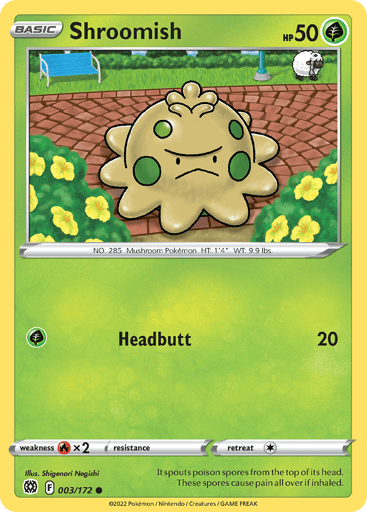 Shroomish - Brilliant Stars 3