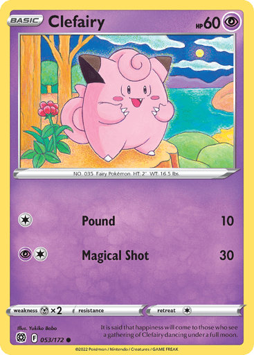 Clefairy - Brilliant Stars 53