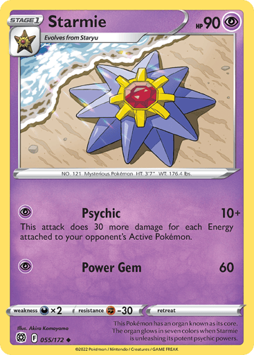Starmie - Brilliant Stars 55
