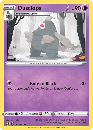 Dusclops - Brilliant Stars 61