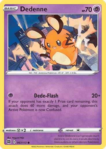 Dedenne - Brilliant Stars 67