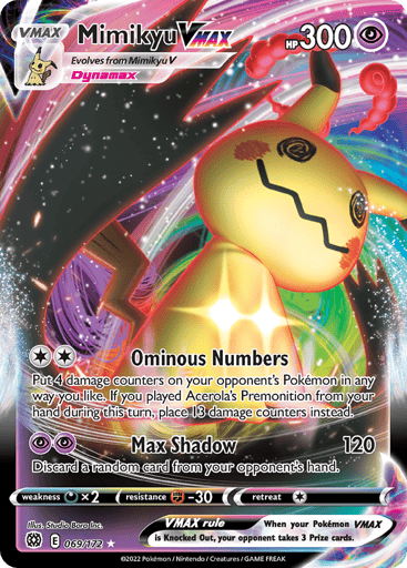 Mimikyu VMAX - Brilliant Stars 69