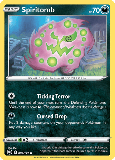 Spiritomb - Brilliant Stars 89