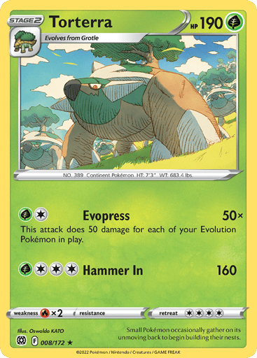 Torterra - Brilliant Stars 8