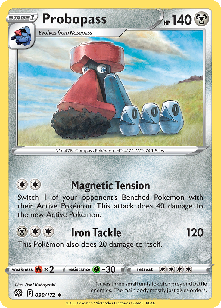 Probopass – Brilliant Stars 099/172 Pokémon card