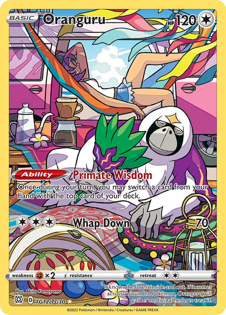 Oranguru – Brilliant Stars Trainer Gallery TG12/TG30 Pokémon card