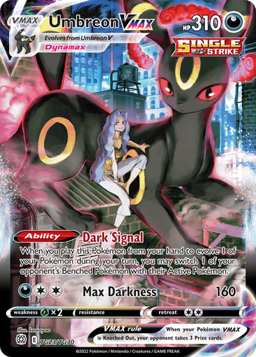 Umbreon VMAX - Brilliant Stars Trainer Gallery TG23
